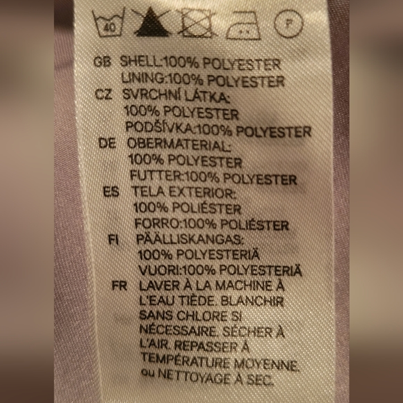 H&M Light Grey dress size 6 - Picture 7 of 7